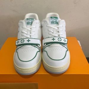 LOUIS VUITTON TRAINER GREEN MESH
